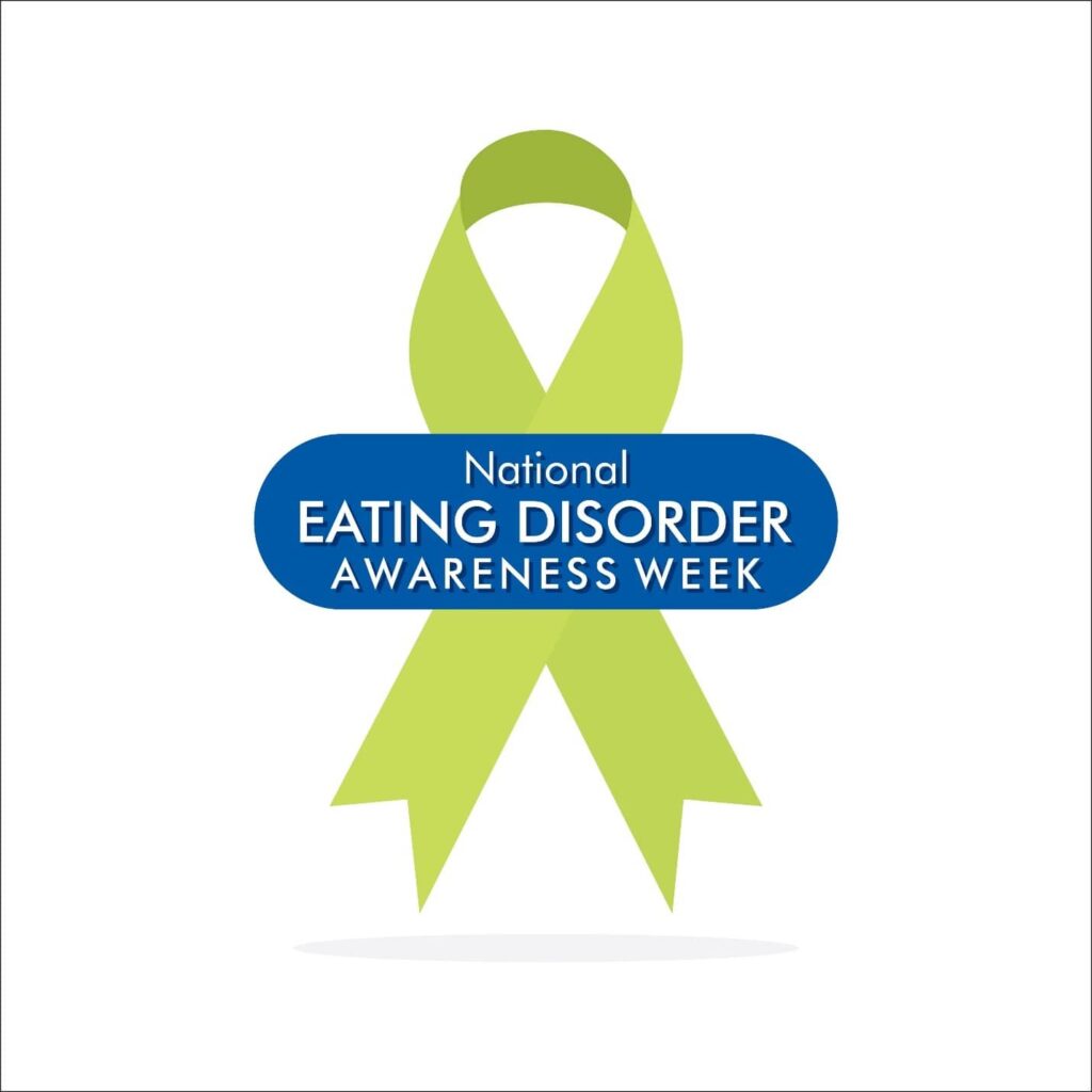 eating disorder ribbon