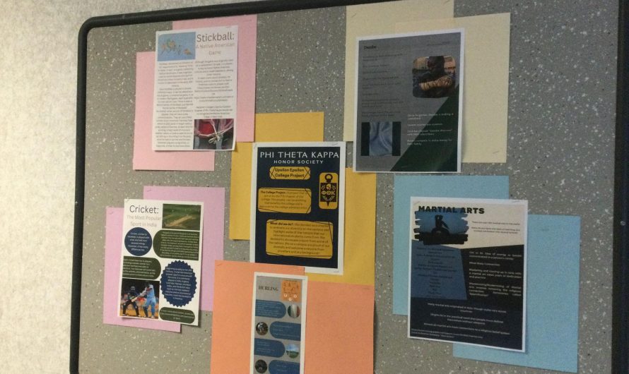 Phi Theta Kappa Chapter Completes College Project