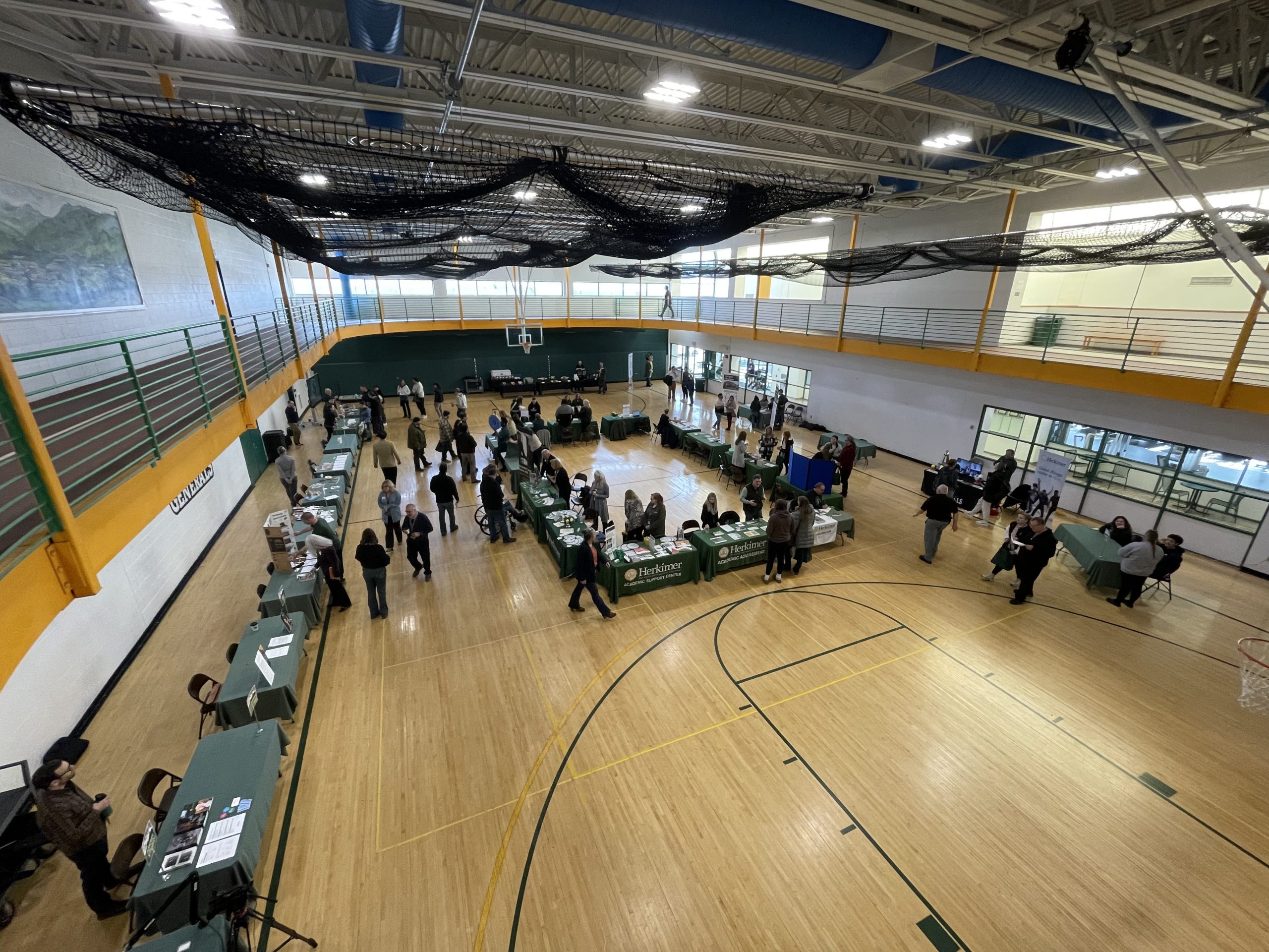 open house in rec gym