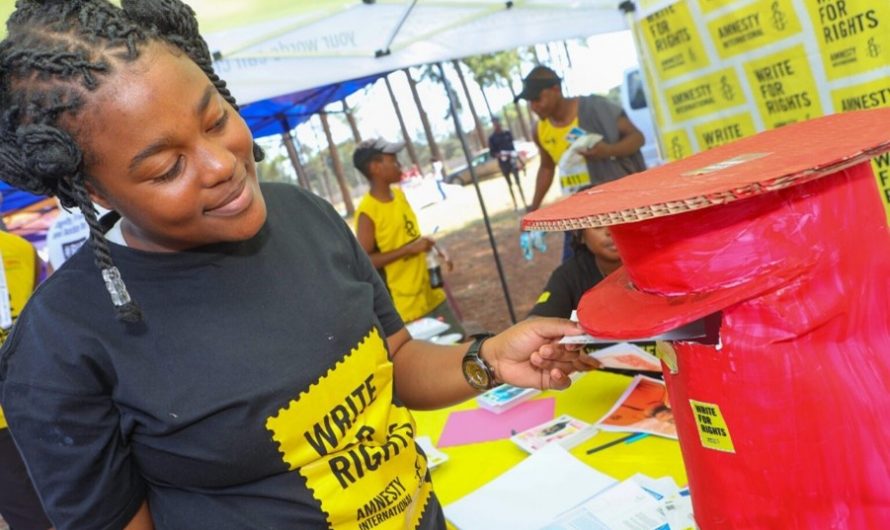 December Amnesty International Update: Write a Letter, Change a Life