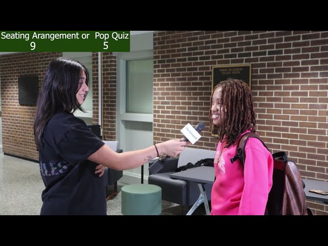 Abeni interviews student