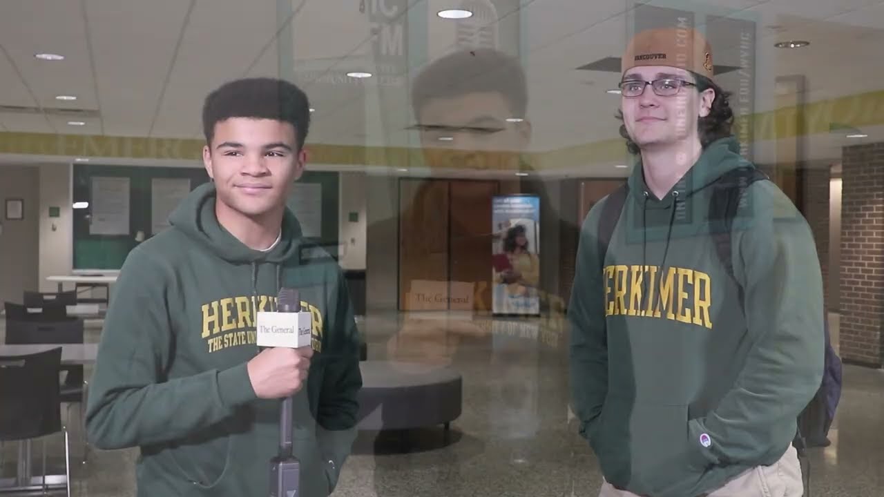 Student interviews another student