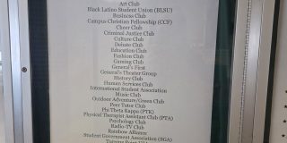 poster of all the Clubs in Herkimer College